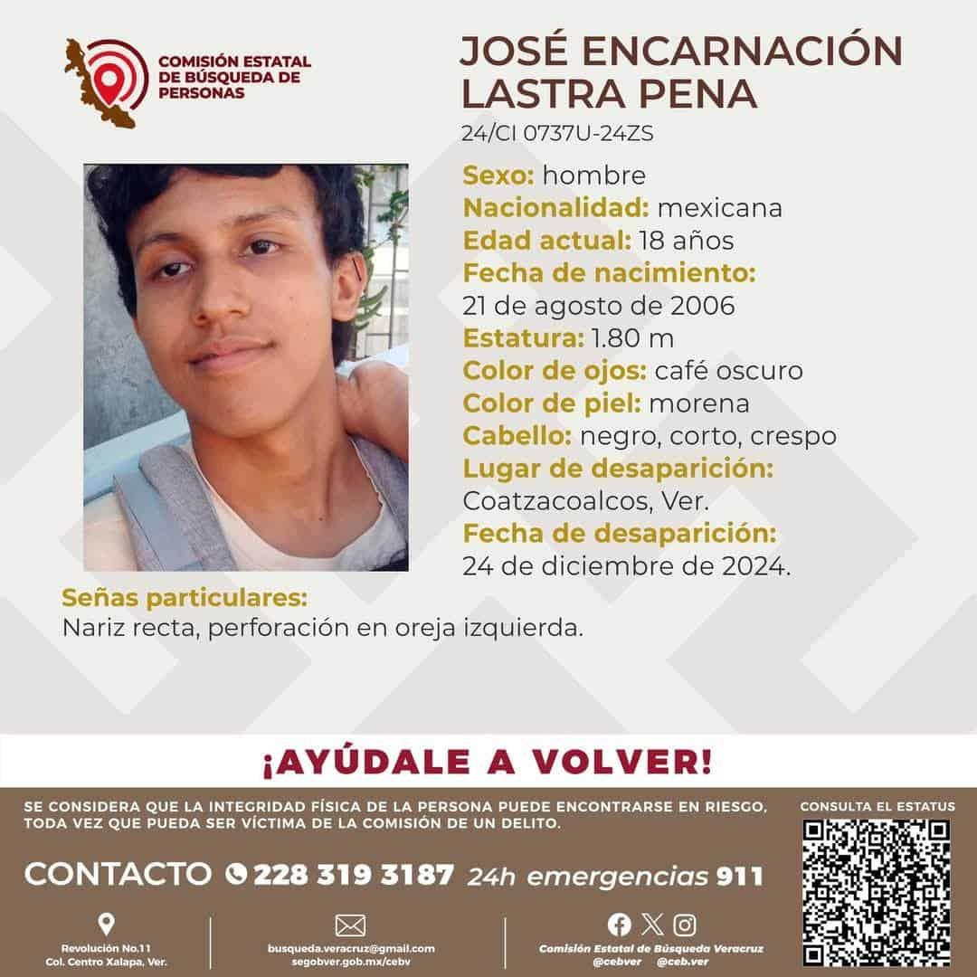 Desaparece Joven De A Os En Coatzacoalcos