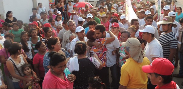 Con Ciro Porras  ‘que resurja Minatitlán’