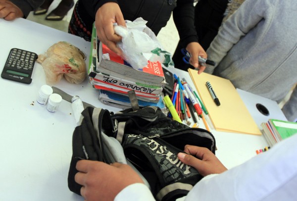 Medicinas, lo más encontrado en Operativo Mochila en Veracruz