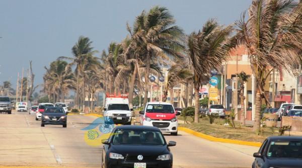Fin de semana caluroso en Veracruz; lunes, nublado