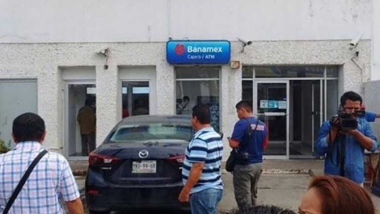 Asaltan a hombre afuera de banco; la despojan de 150 mil pesos