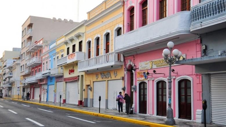 Comerciantes buscan volver a la normalidad en Centro Histórico de Veracruz