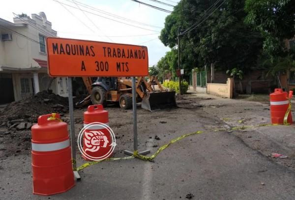 Siguen quejas por obras de pasada administración municipal de Poza Rica (+Video)