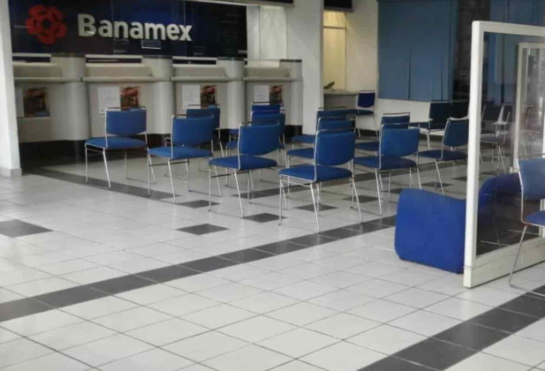 Cierran los Banamex en Agua Dulce y Las Choapas; empleados tienen Covid-19