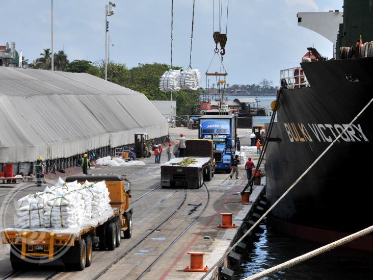 Disminuyen toneladas manejadas de granel agrícola en API Coatzacoalcos