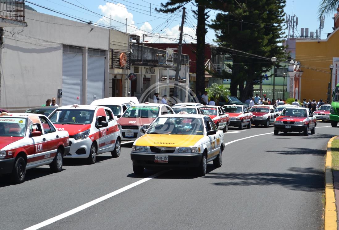 Habrá manifestación de taxistas de Orizaba; este es el motivo