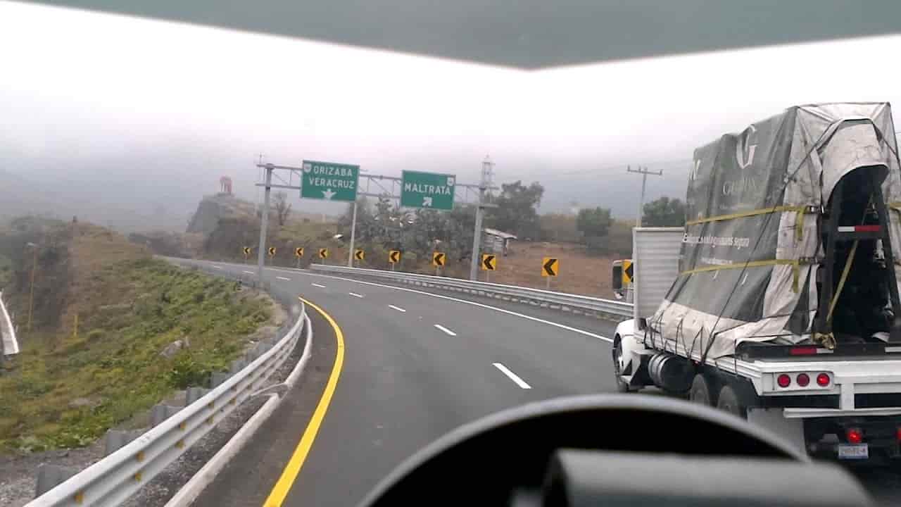 Carretera Puebla-Veracruz, una de las 3 más peligrosas del país