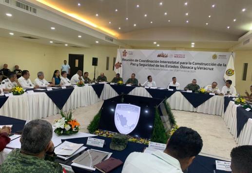 Reforzarán Veracruz y Oaxaca acciones de inteligencia para la construcción de la paz