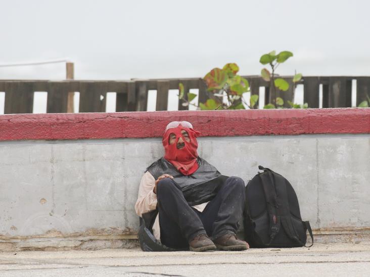 Colectan ropa invernal para población vulnerable en Veracruz