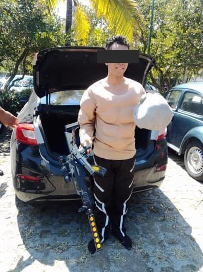 Operativo en la UV por arma de juguete