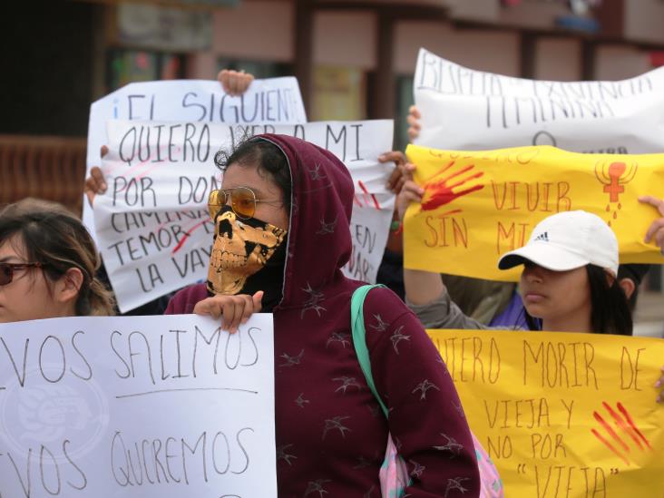 ¡Respétame cabrón!, mujeres de Coatzacoalcos alzan la voz