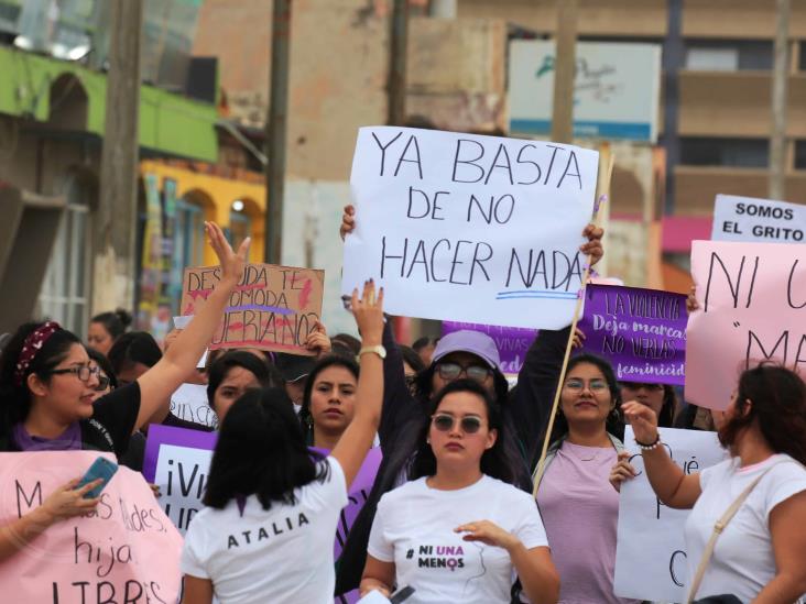 ¡Respétame cabrón!, mujeres de Coatzacoalcos alzan la voz