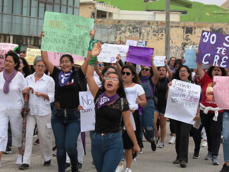 ¡Respétame cabrón!, mujeres de Coatzacoalcos alzan la voz