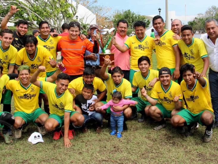 Fredy Stars se corona en el torneo de copa en el futbol de la Liga Municipal