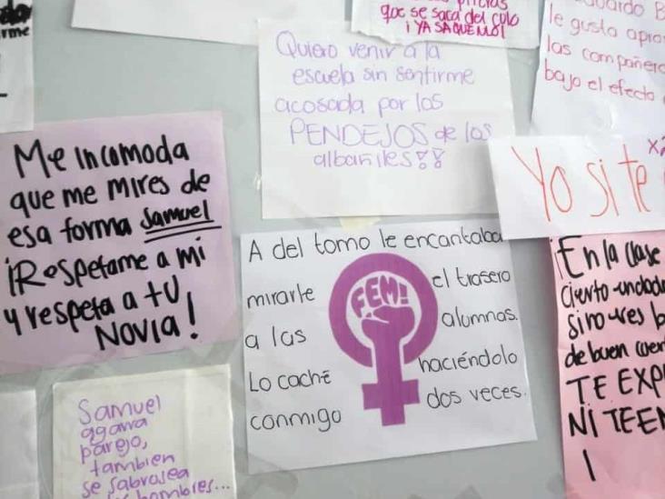 Alumnas de la UV campus Minatitlán revelan ser víctimas de acoso