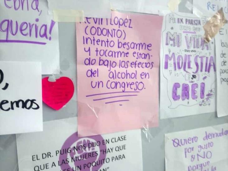 Alumnas de la UV campus Minatitlán revelan ser víctimas de acoso