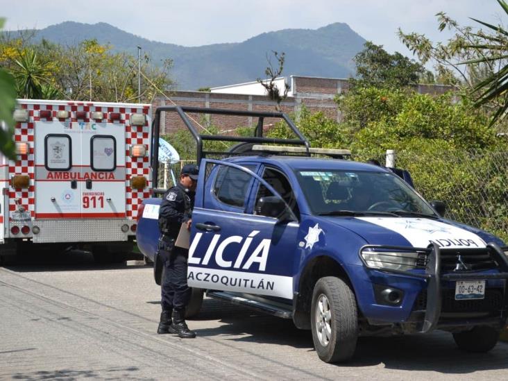 Balean a hombre en el municipio de Ixtaczoquitlán