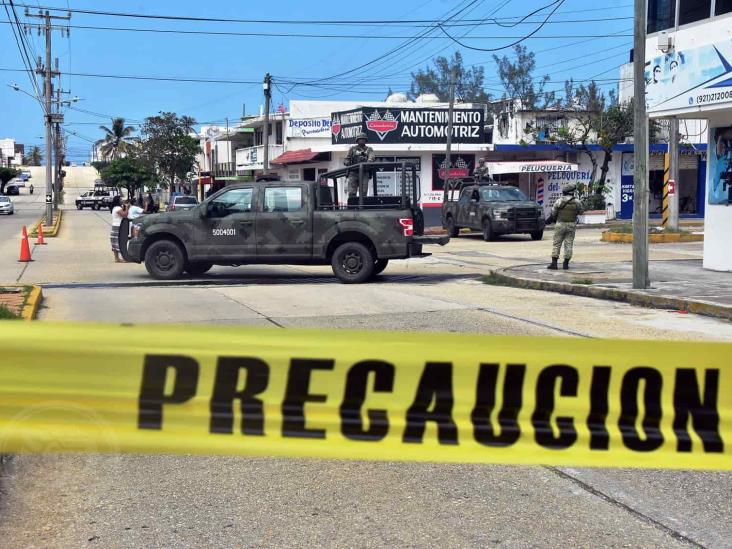 Catean presunta casa de seguridad en Coatzacoalcos