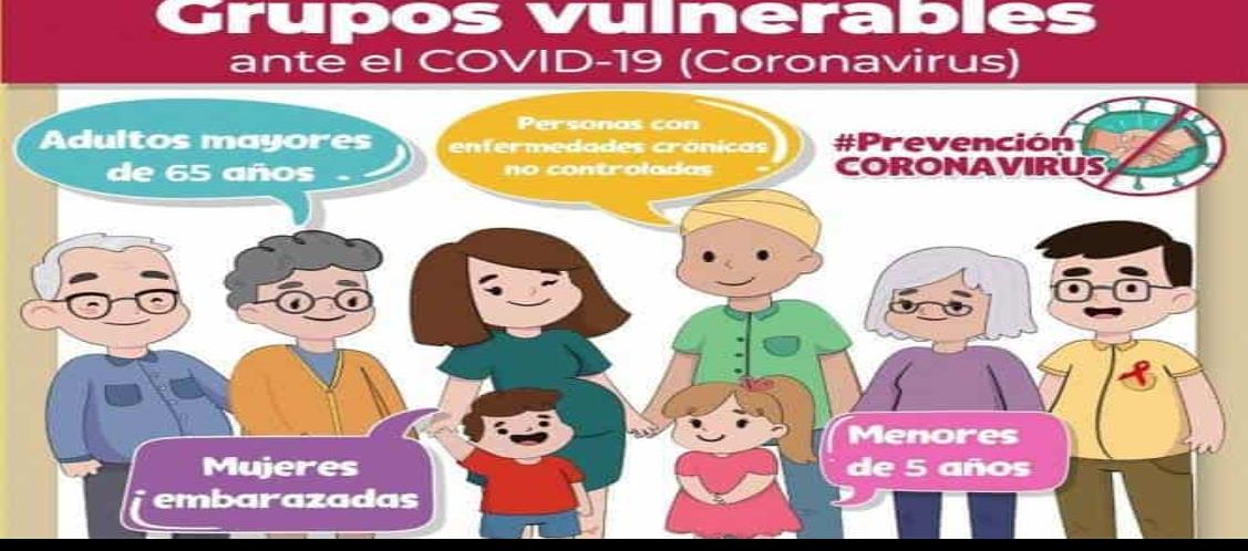 Emite IMSS recomendaciones a grupos vulnerables por Covid-19