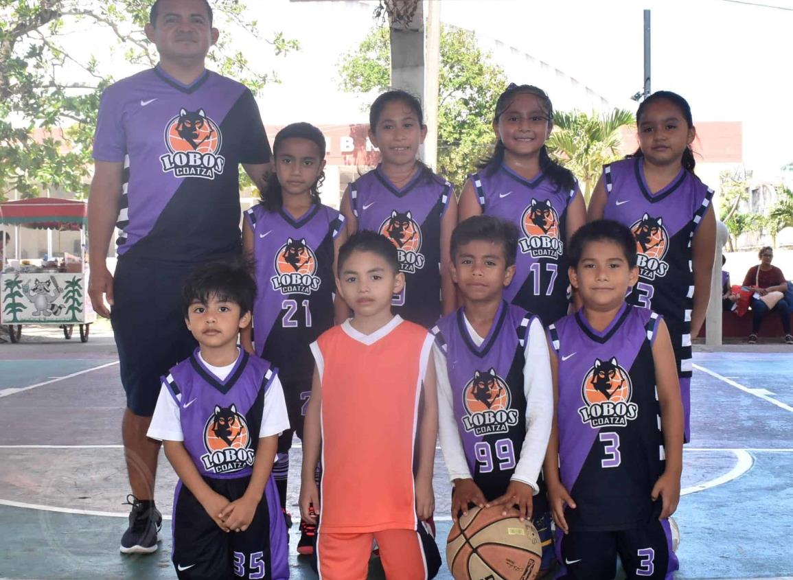 Lobos “cazó” a Canguros en el basquetbol Infantil Municipal