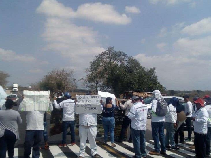 Por quinto día consecutivo, trabajadores de  HAL Horizon Auto Logistics se manifiesta