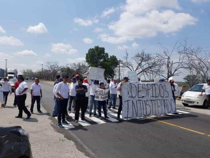 Por quinto día consecutivo, trabajadores de  HAL Horizon Auto Logistics se manifiesta