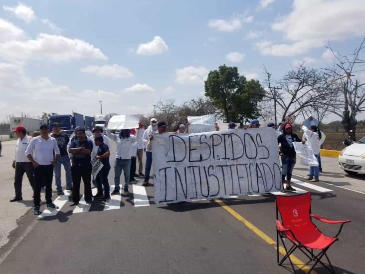 Por quinto día consecutivo, trabajadores de  HAL Horizon Auto Logistics se manifiesta