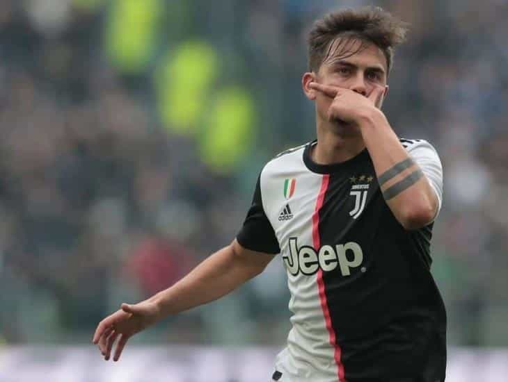 Paulo Dybala, jugador de la Juventus, positivo a COVID-19