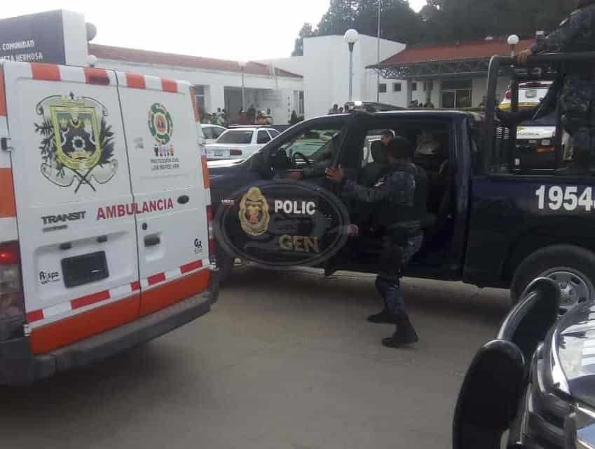 Elementos de Semar y SSP heridos son llevados a Orizaba