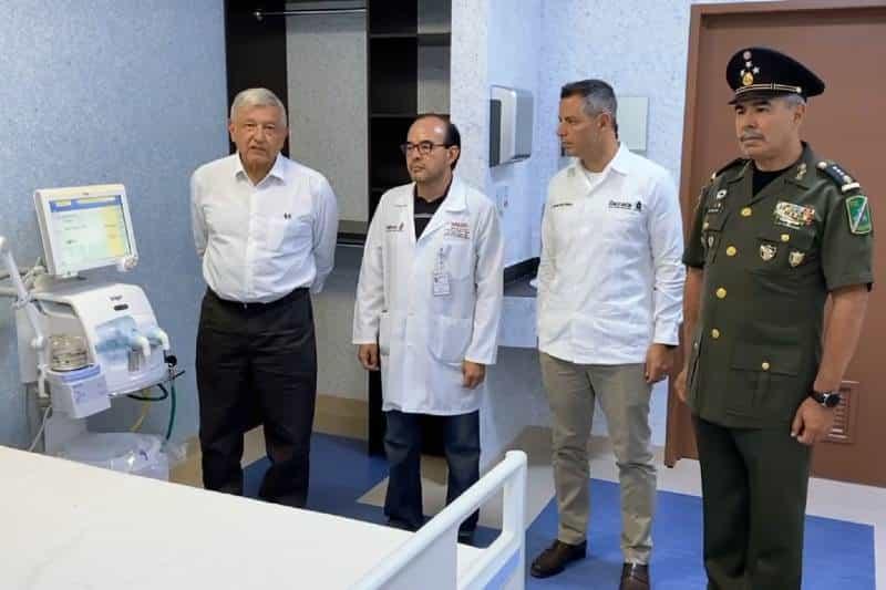 Fuerzas Armadas operarán 10 hospitales por Covid-19, informa López Obrador