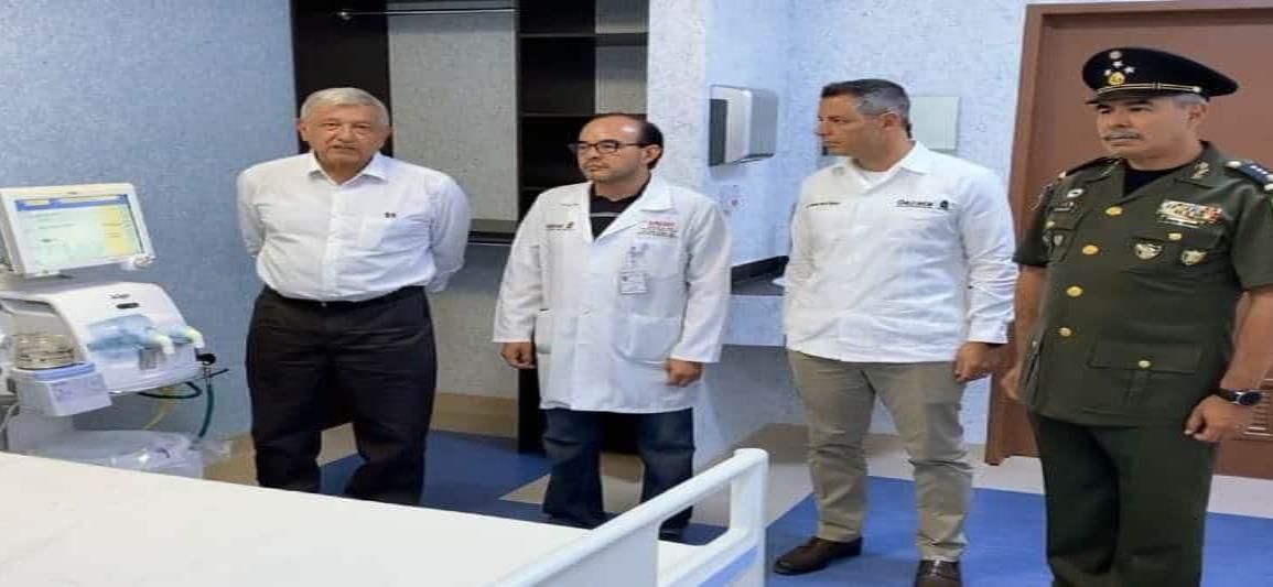 Fuerzas Armadas operarán 10 hospitales por Covid-19, informa López Obrador