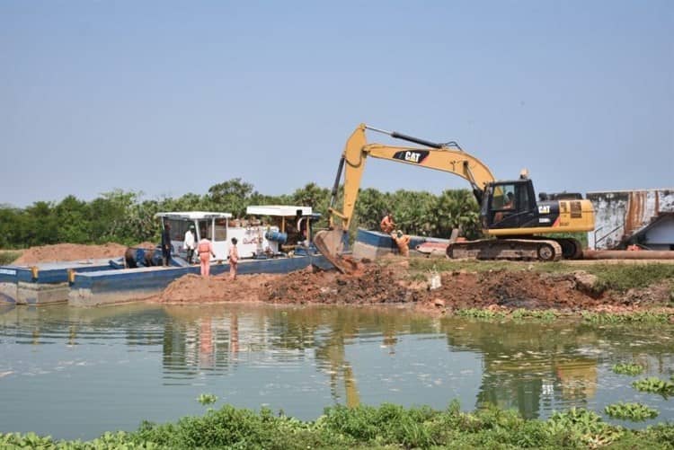 Rescatan y activan planta de tratamiento de aguas residuales