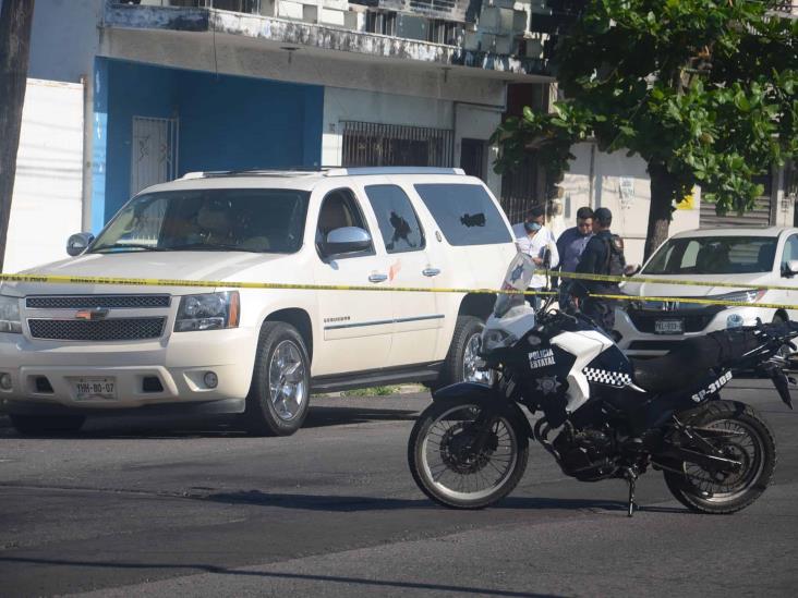 Balacera en calles de Veracruz deja dos personas heridas