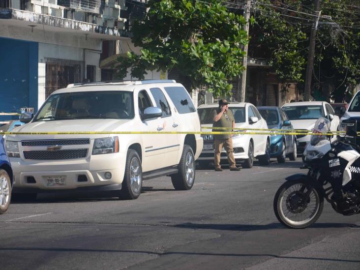 Balacera en calles de Veracruz deja dos personas heridas