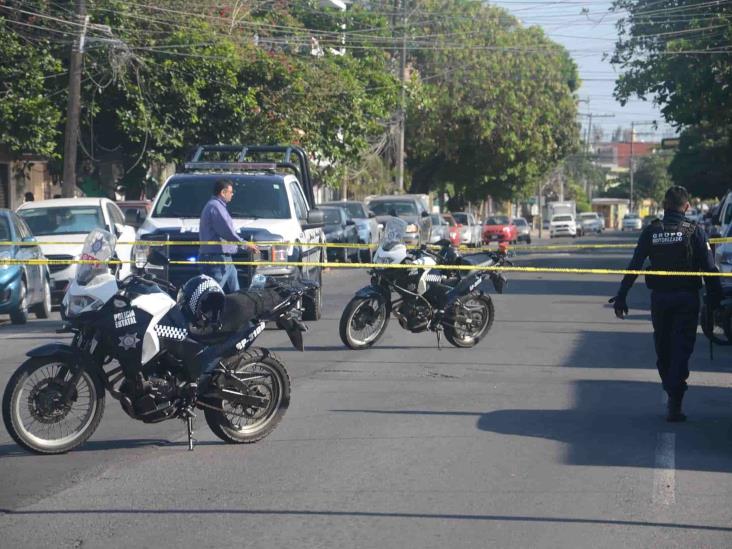 Balacera en calles de Veracruz deja dos personas heridas