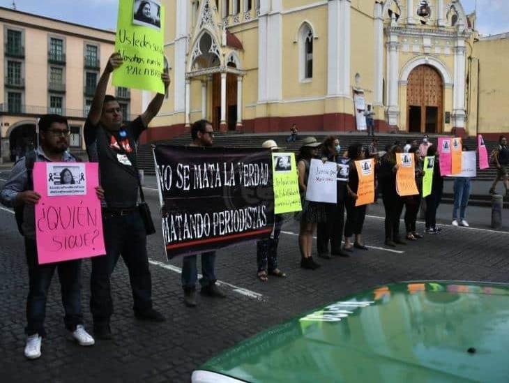 ‘Van 29’; periodistas exigen justicia por crimen de María Elena Ferral