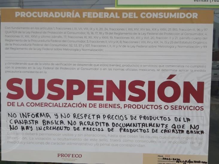 Oxxo y supermercados lucran con contingencia en norte de Veracruz