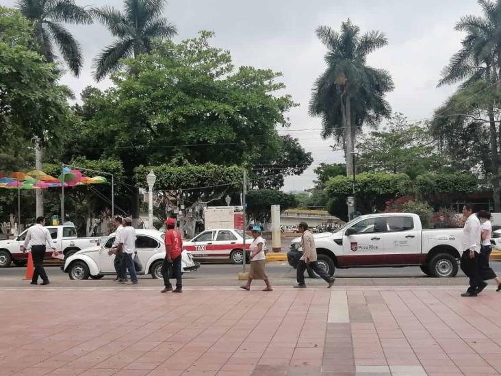 Piden dinero a cambio de despensas en Poza Rica