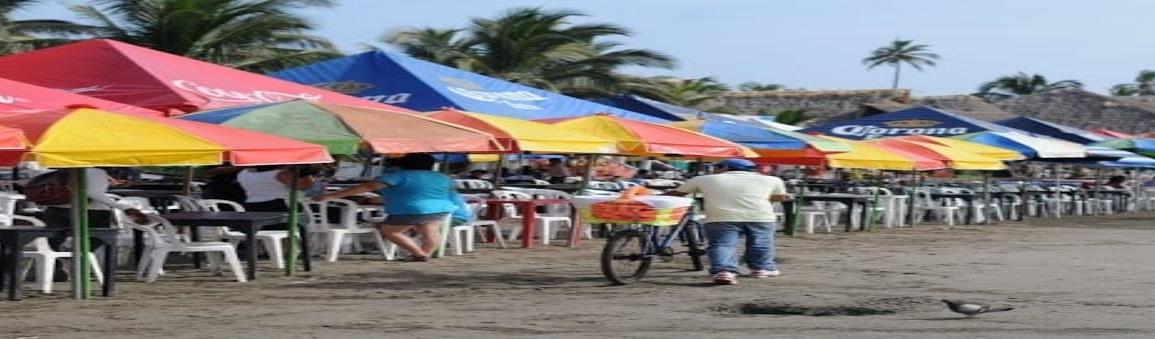 #QuédateEnCasa: Muchas sombrillas y pocos clientes en zona de Villa del Mar