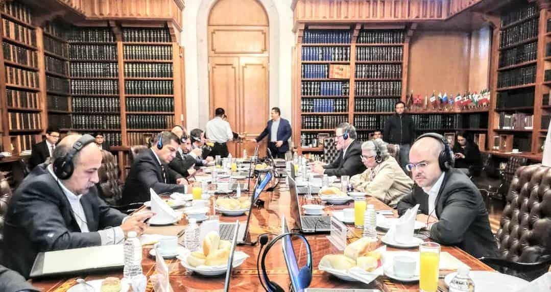 Efectúa Gobierno de México reunión virtual con jefa de gobierno y gobernadores