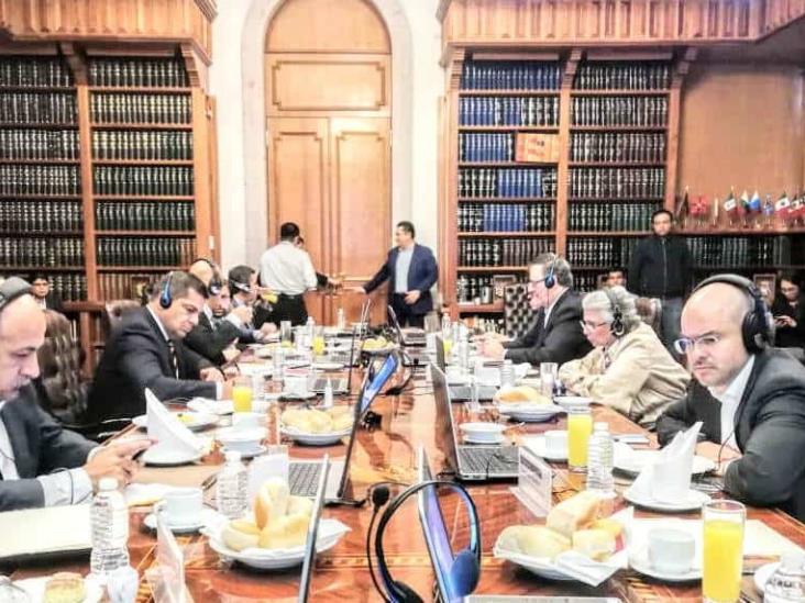 Efectúa Gobierno de México reunión virtual con jefa de gobierno y gobernadores