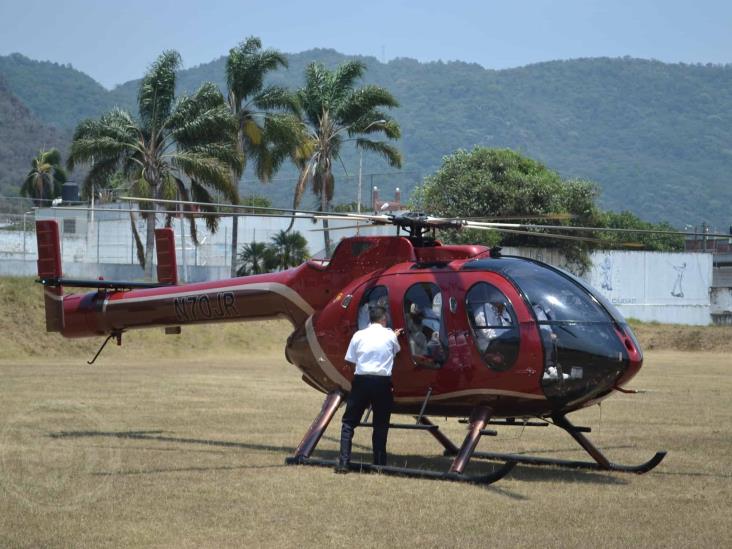 Sacerdotes bendicen a Córdoba y Orizaba desde helicóptero