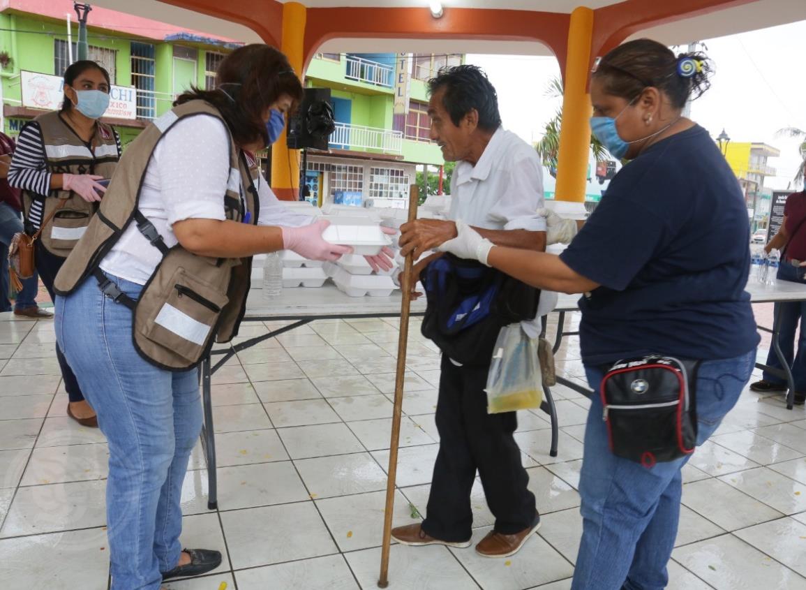 Continúan entregando alimentos a sectores vulnerables