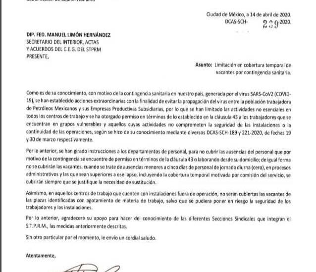 En riesgo distribución de combustibles por falta de personal en Pemex