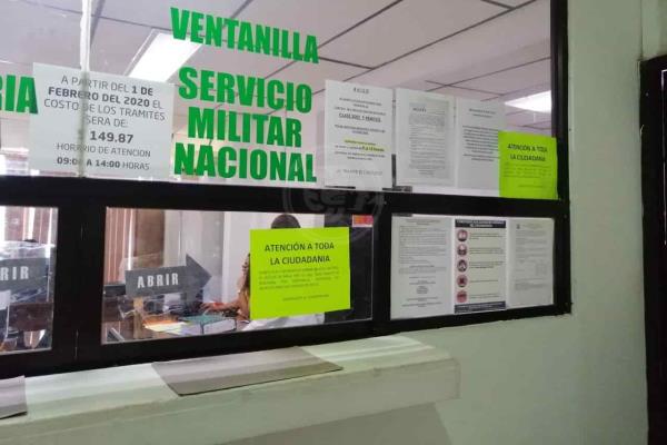 En Tuxpan, mesa de reclutamiento del SMN solo atenderá dos días