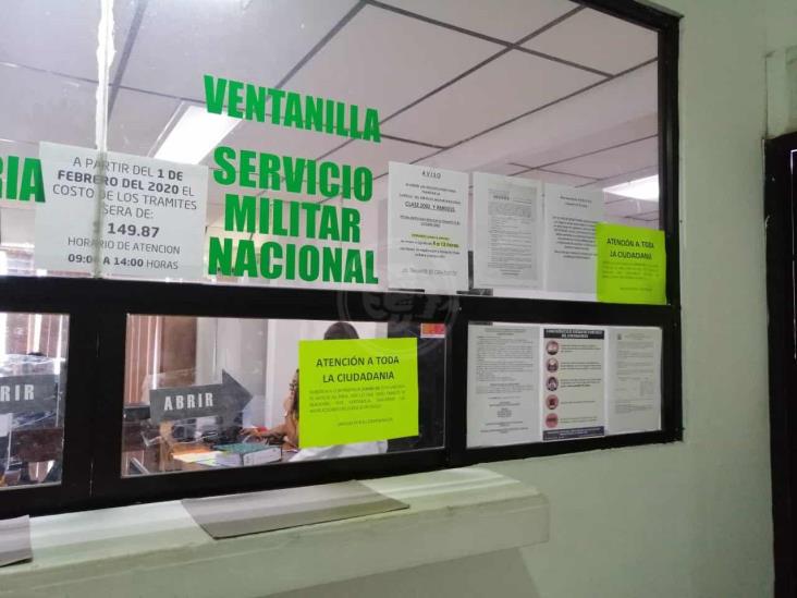 En Tuxpan, mesa de reclutamiento del SMN solo atenderá dos días