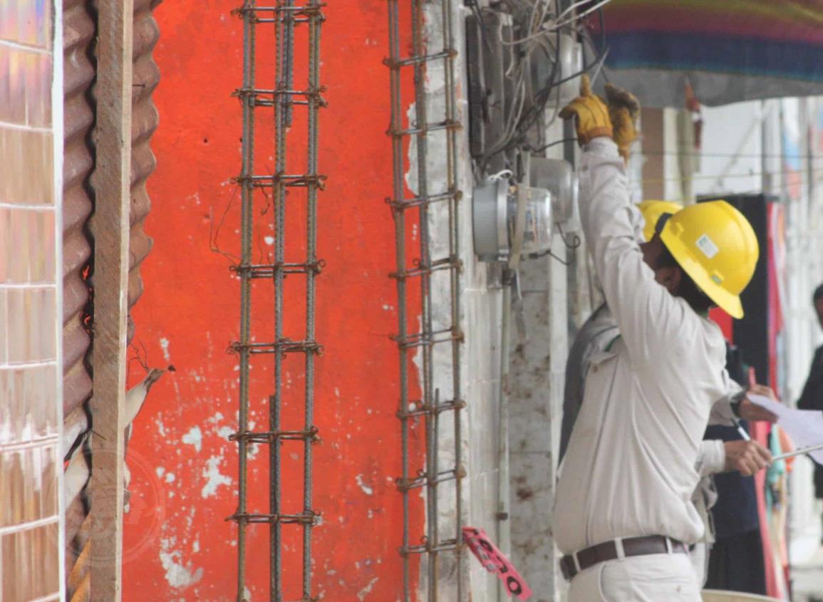 Sin electricidad y a 43 de sensación térmica en Las Choapas
