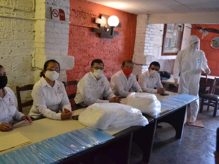 Entrega Canirac equipo a personal de Salud en Orizaba