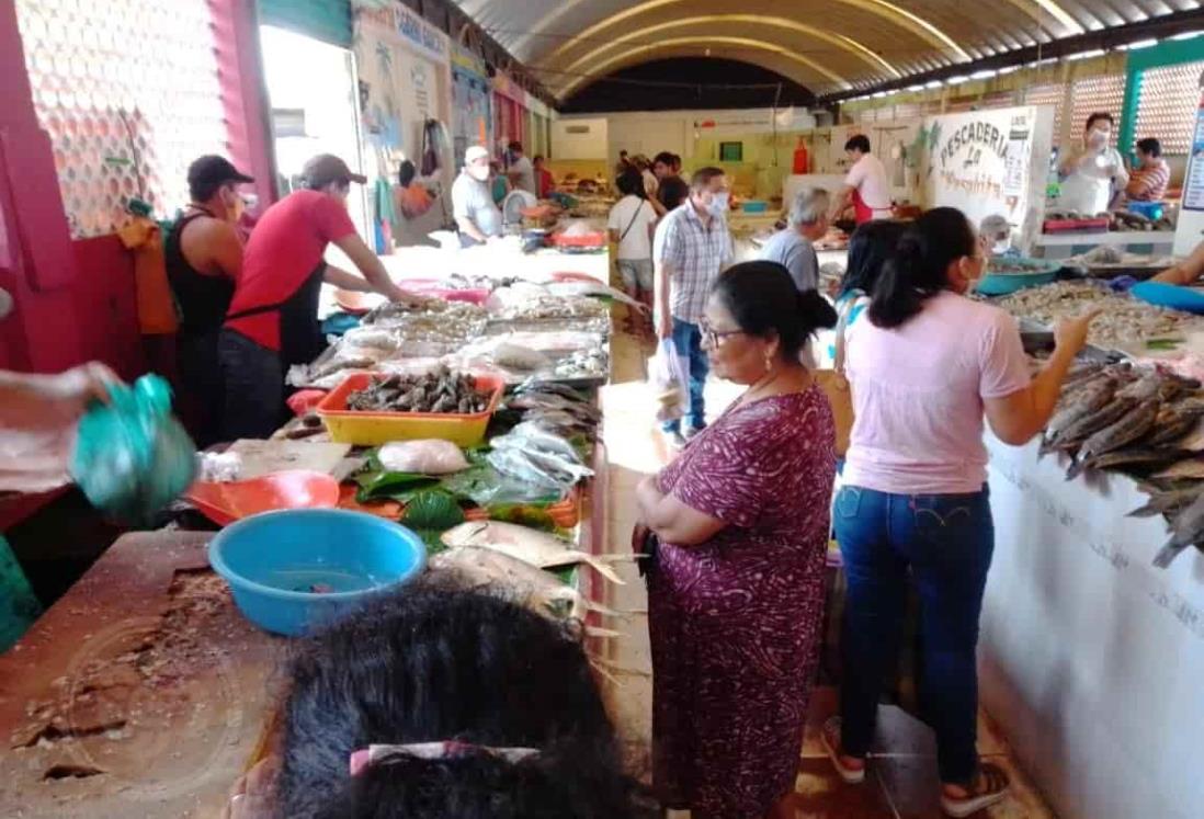 Cerrarán área de pescadería en el mercado Solidaridad de Mina