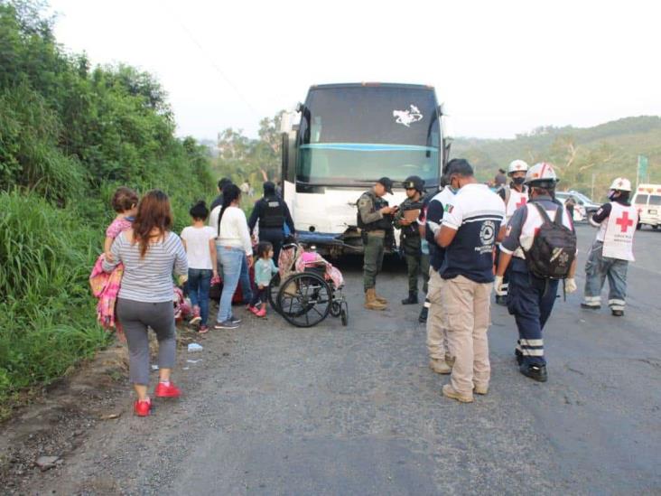 En Martínez de la Torre, conductor de camión de pasajeros se queda dormido al volante